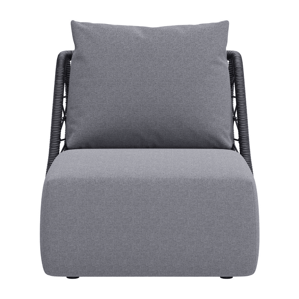 Mekan Accent Chair Gray - Mervyns