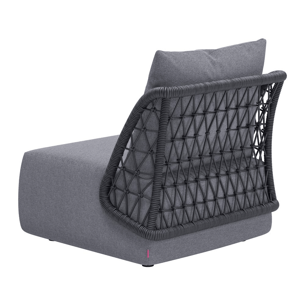 Mekan Accent Chair Gray - Mervyns