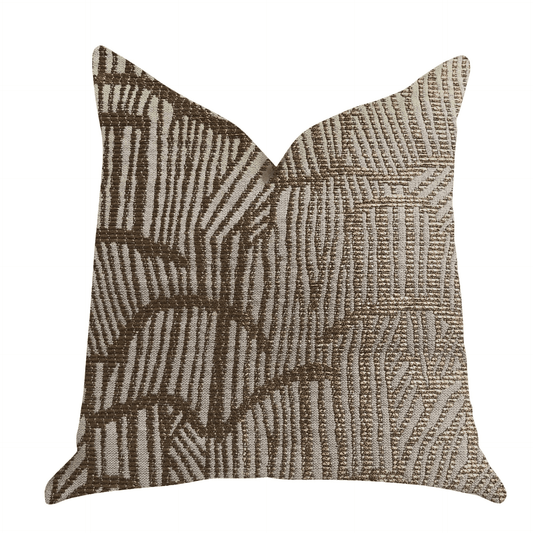 Metallic Bronze Luxury Throw Pillow - Mervyns