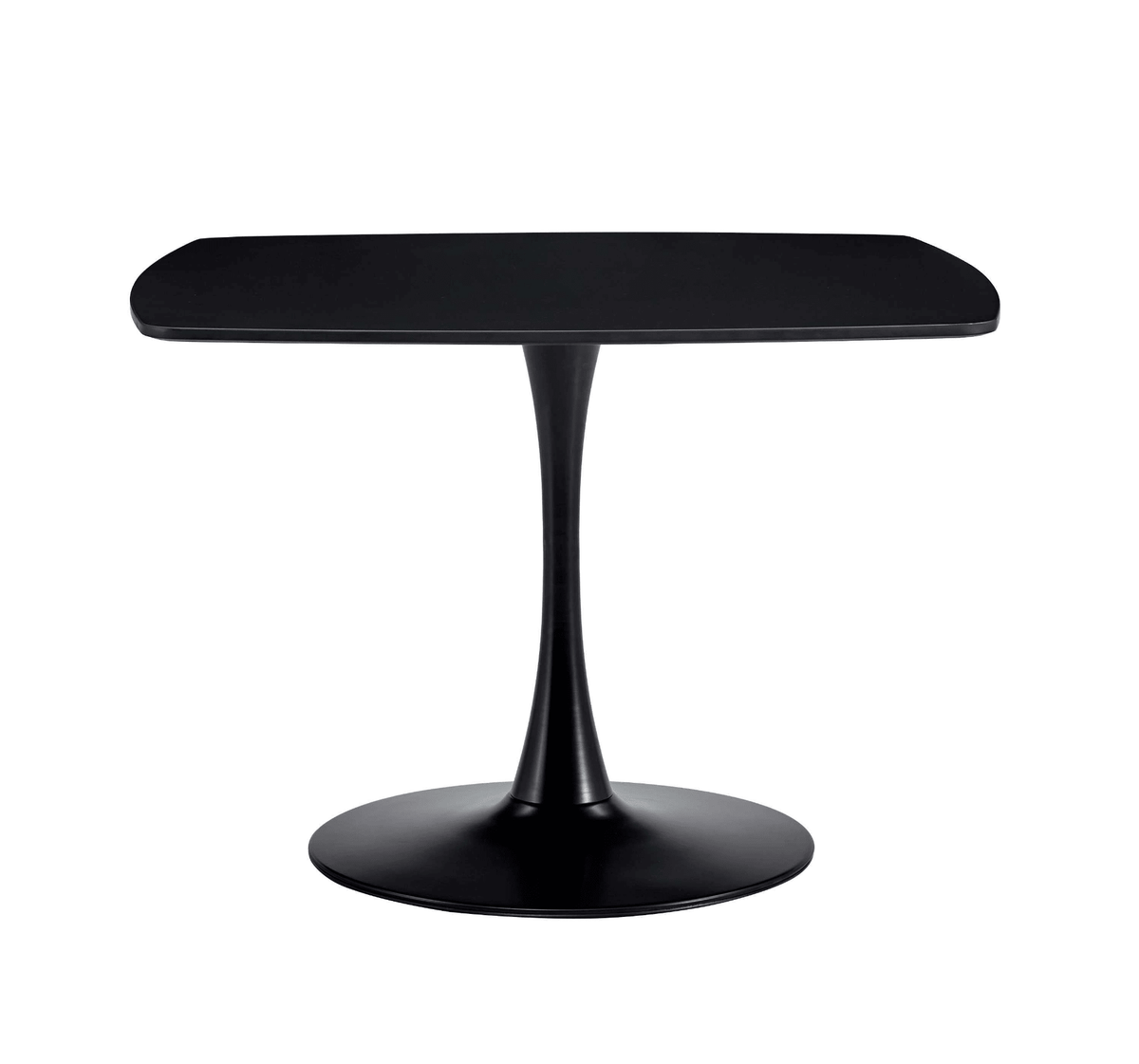 Mid-century Round MDF Pedestal Dining Table for 4-6 People — End/Leisure Coffee Table - Mervyns