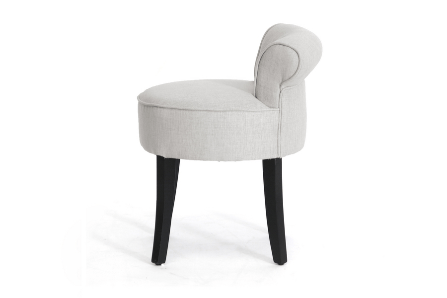 Millani Linen Lounge Stool - Mervyns