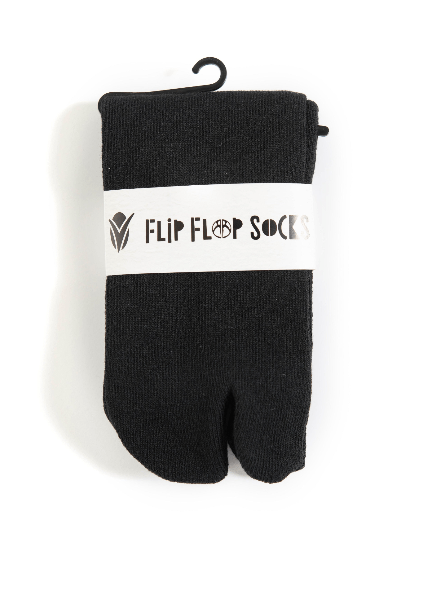 Mini - Crew - V - Toe Thicker Flip - Flop Tabi Socks Athletic or Casual Black Cotton Blend Comfortable Stylish - Mervyns