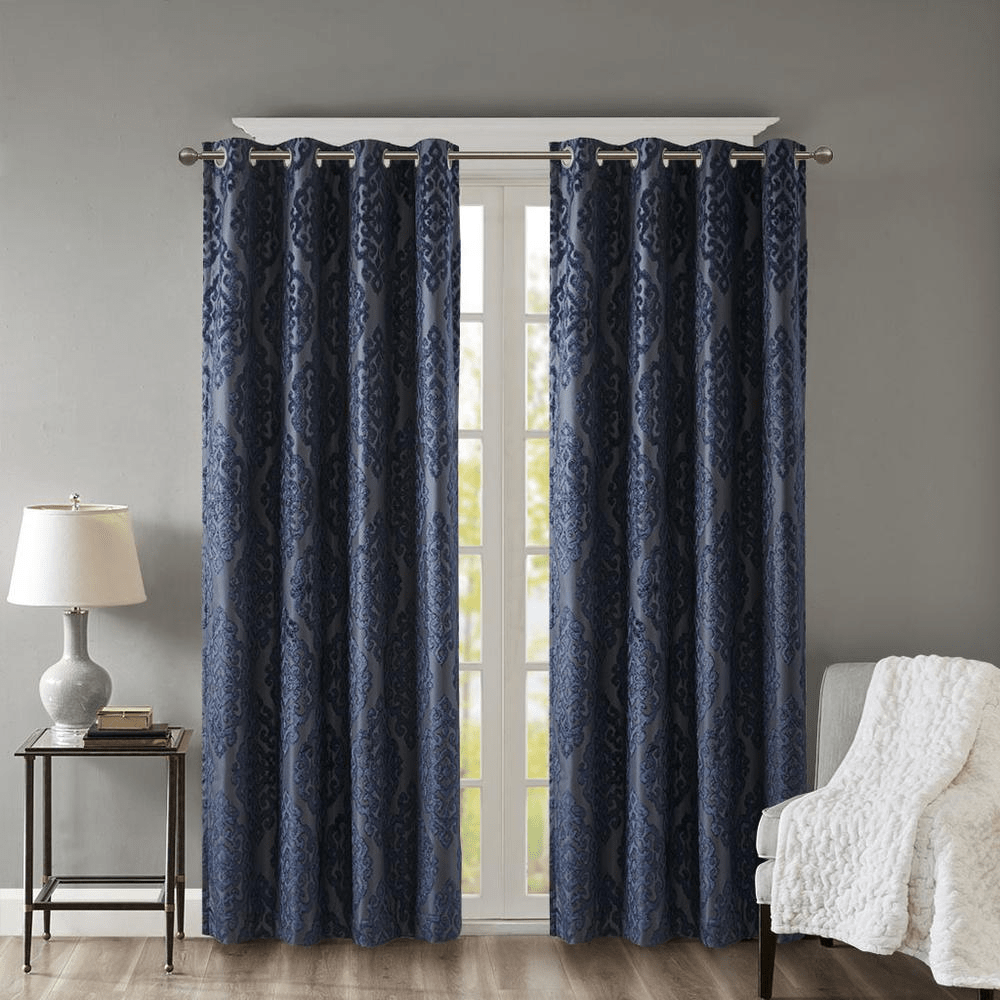 Mirage Knitted Jacquard Total Blackout Panel - Mervyns