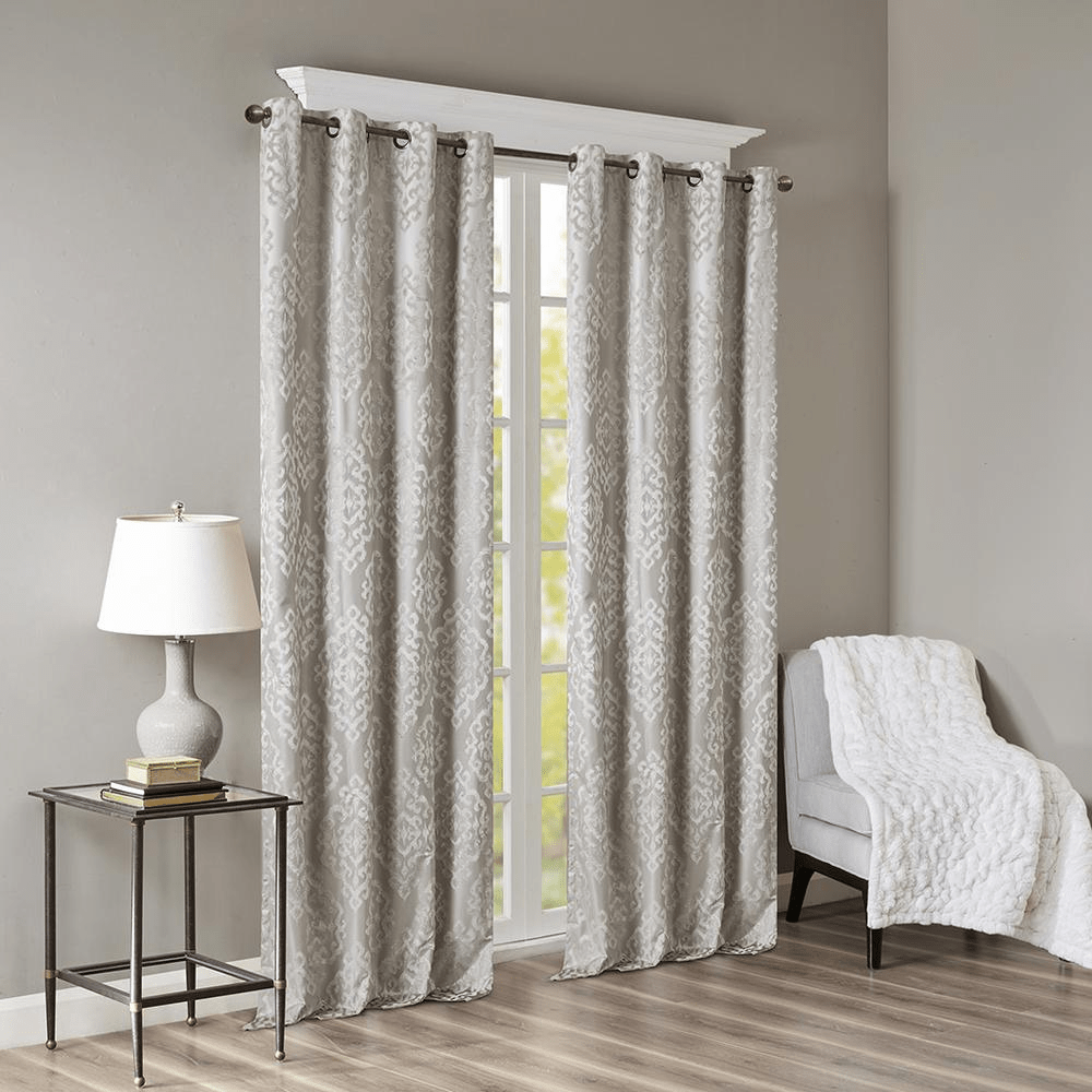 Mirage Knitted Jacquard Total Blackout Panel - Mervyns