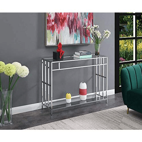 Mission Glass Console Table - Mervyns