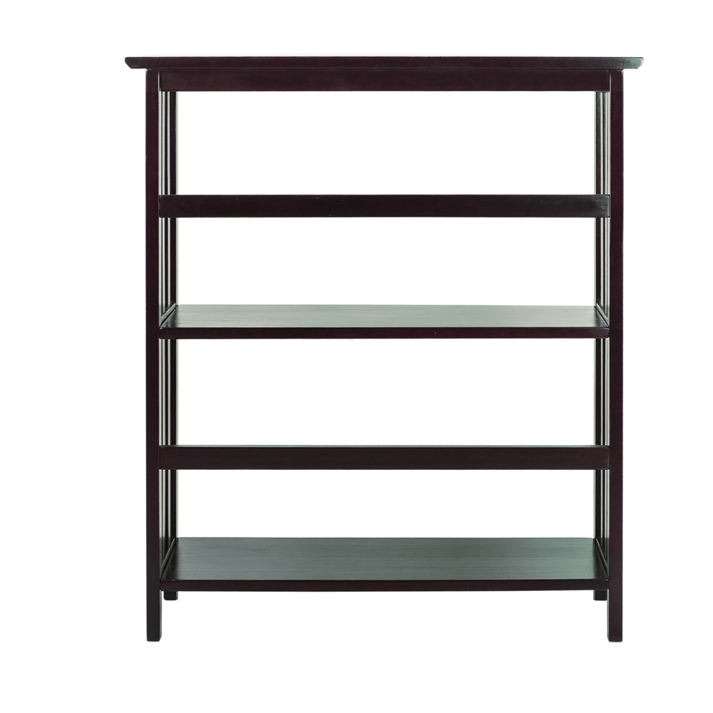 Mission Style 3 - Shelf Bookcase - Espresso - Mervyns