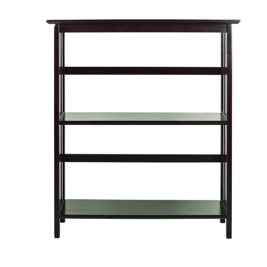 Mission Style 3 - Shelf Bookcase - Espresso - Mervyns