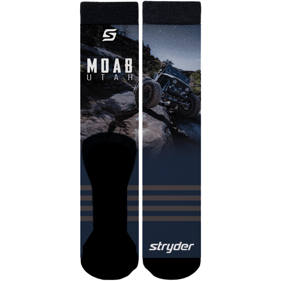 Moab Jeep Navy Socks - Mervyns