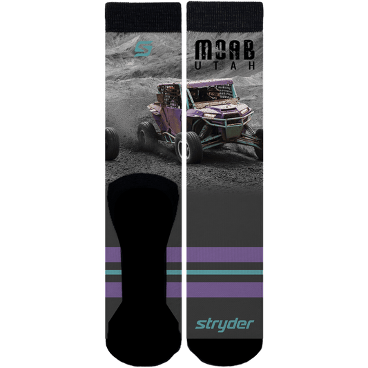 Moab Purple UTV Socks - Mervyns