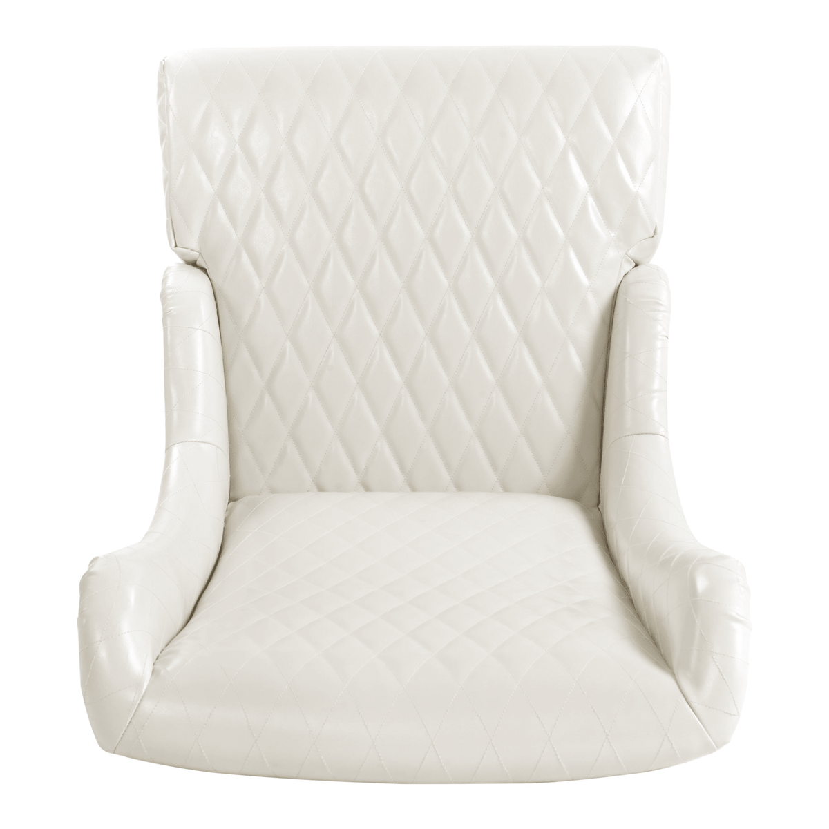 Modern High-Back Wingback Accent Chair with Soft Padding and Wooden Legs - Mervyns