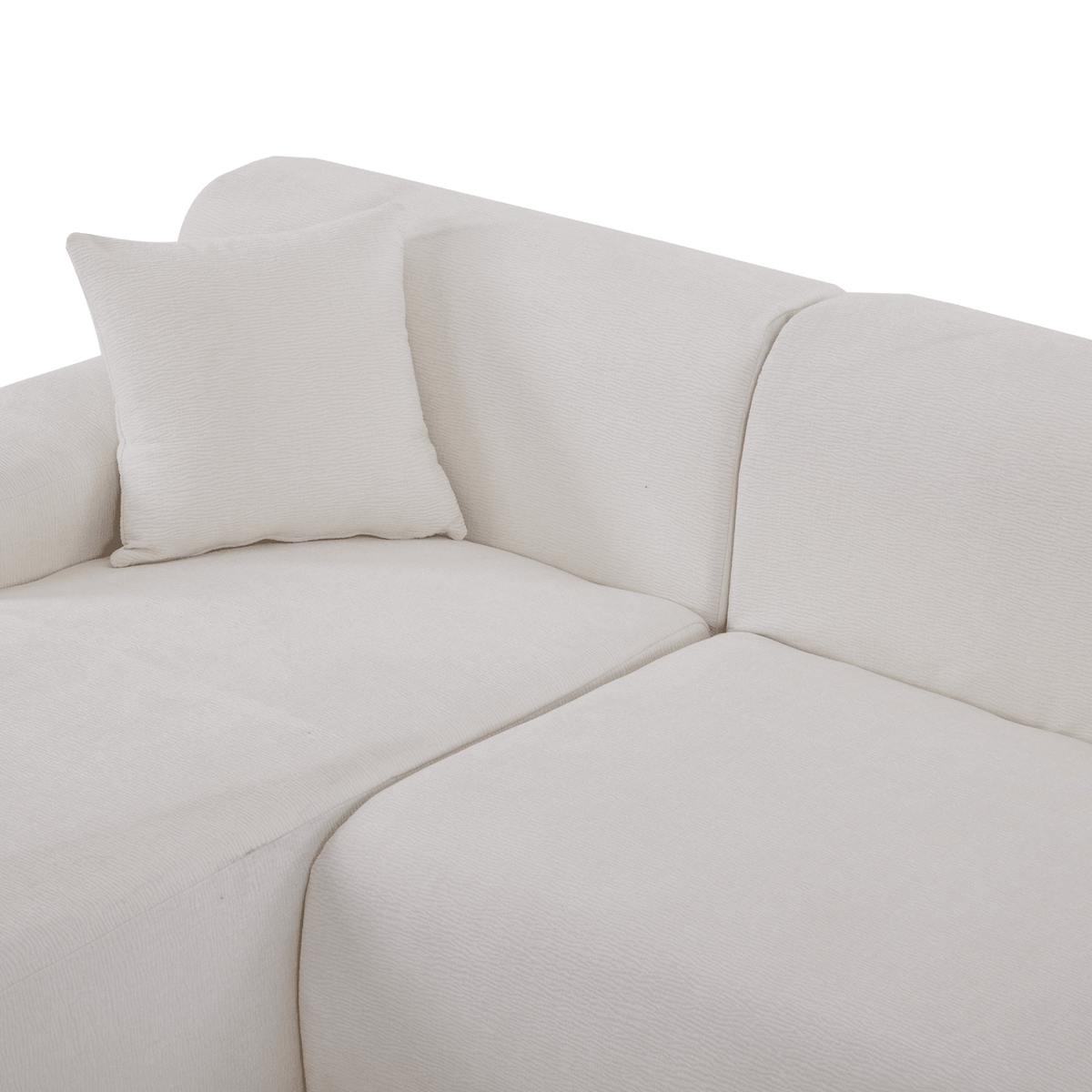 Modern Large L-Shape Modular Sectional Sofa for Living Room, Bedroom, Salon, 2 Piece Free Combination, Simplified Style(old sku:WY000356AAA) - Mervyns