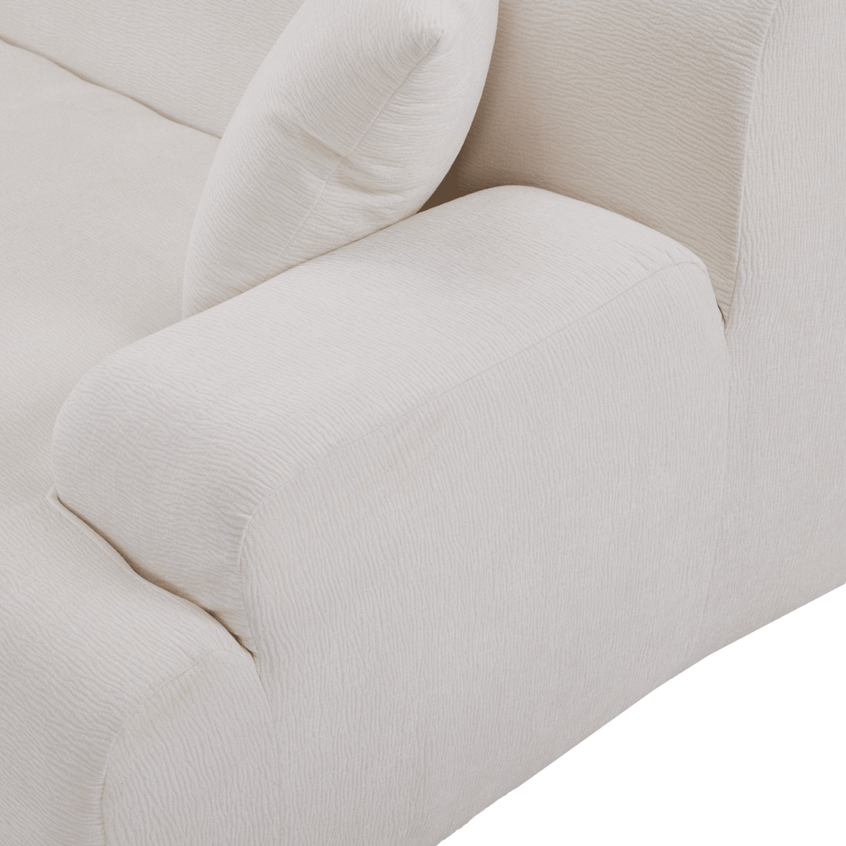 Modern Large L-Shape Modular Sectional Sofa for Living Room, Bedroom, Salon, 2 Piece Free Combination, Simplified Style(old sku:WY000356AAA) - Mervyns