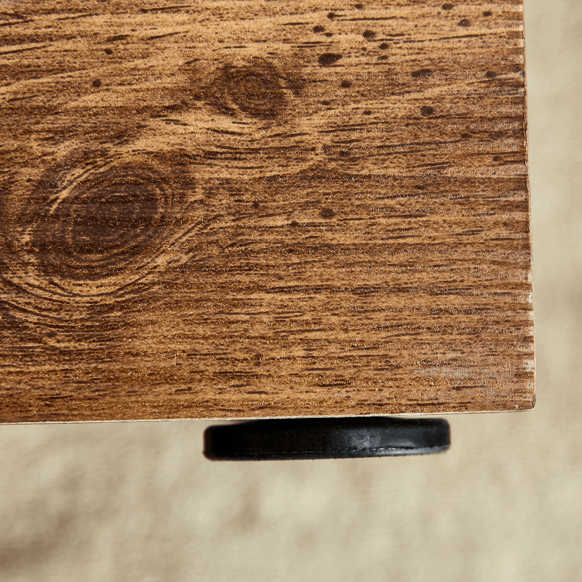Modern MDF coffee table with wood texture pattern -39.37x23.62x11.81 inches - stylish and durable design - Mervyns