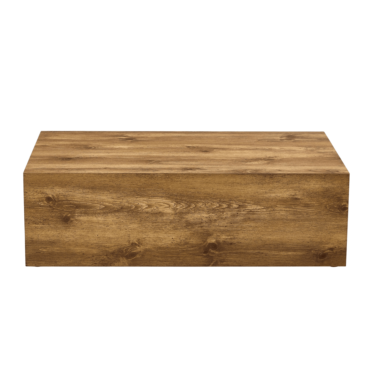 Modern MDF coffee table with wood texture pattern -39.37x23.62x11.81 inches - stylish and durable design - Mervyns