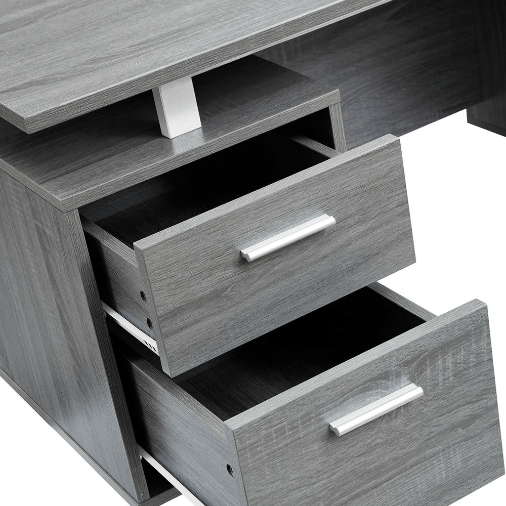 Modern Office Desk with Storage - Mervyns