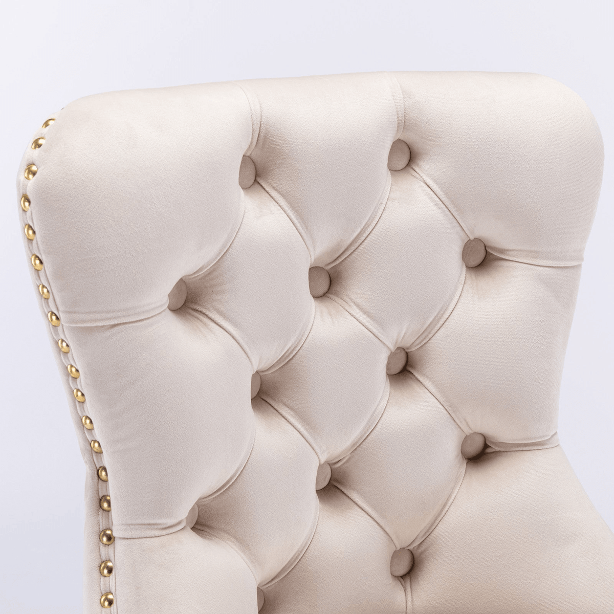 Modern Upholstered Velvet Swivel Bar Stools Tufted with Adjustable Seat Height - Mervyns