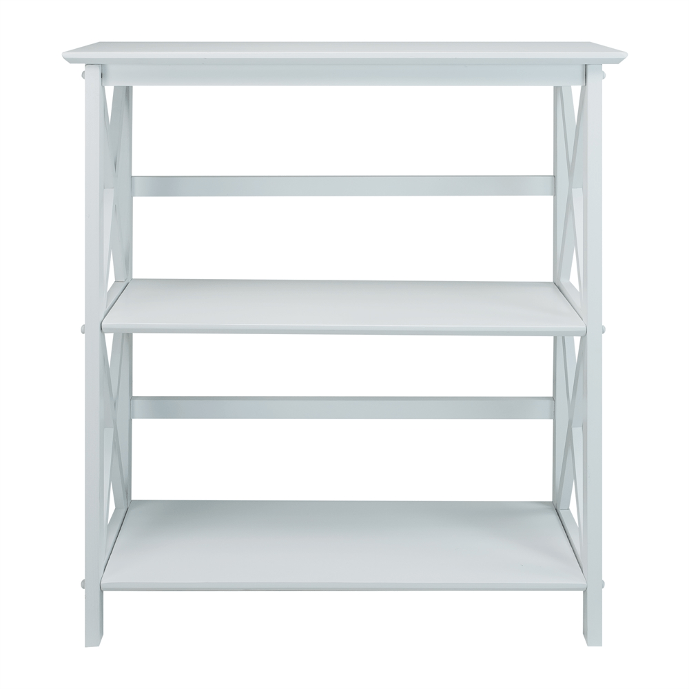 Montego 3 - Shelf Bookcase - White - Mervyns