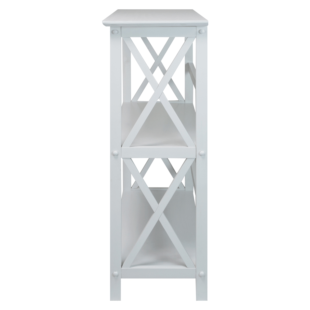 Montego 3 - Shelf Bookcase - White - Mervyns