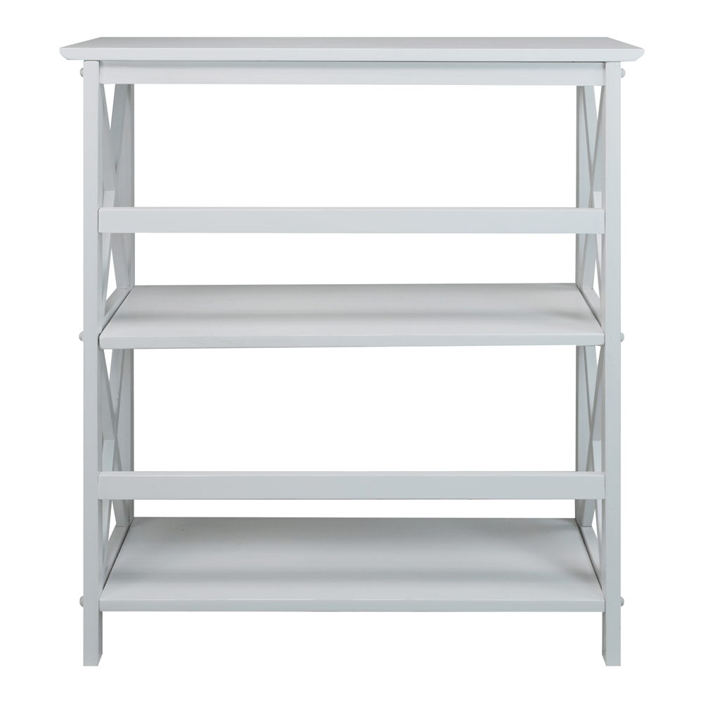 Montego 3 - Shelf Bookcase - White - Mervyns