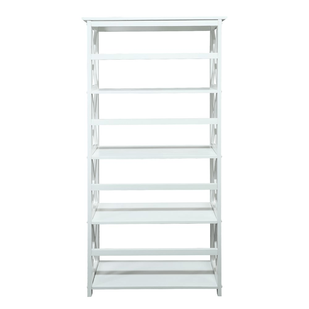 Montego 5 - Shelf Bookcase - White - Mervyns