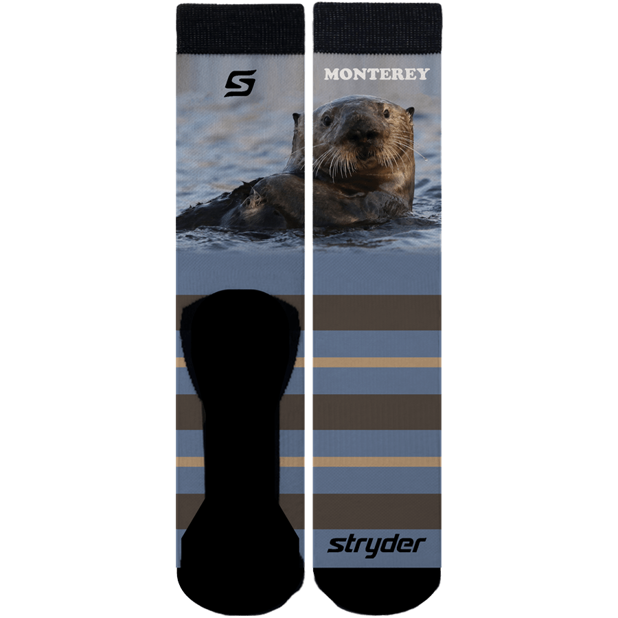 Monterey Sea Otter Brown/Tan Socks - Mervyns