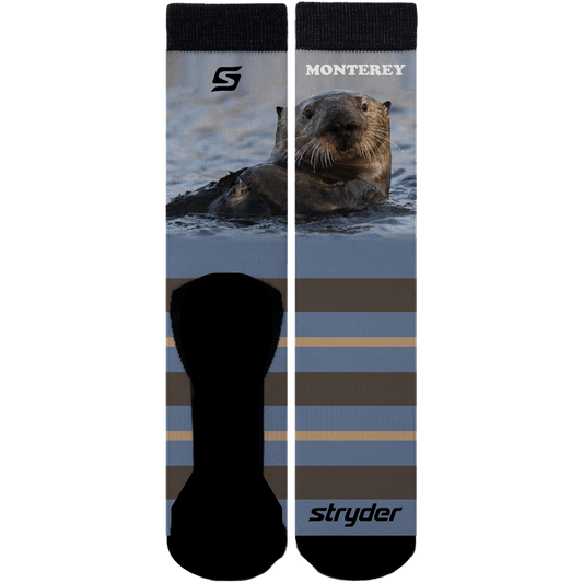 Monterey Sea Otter Brown/Tan Socks - Mervyns