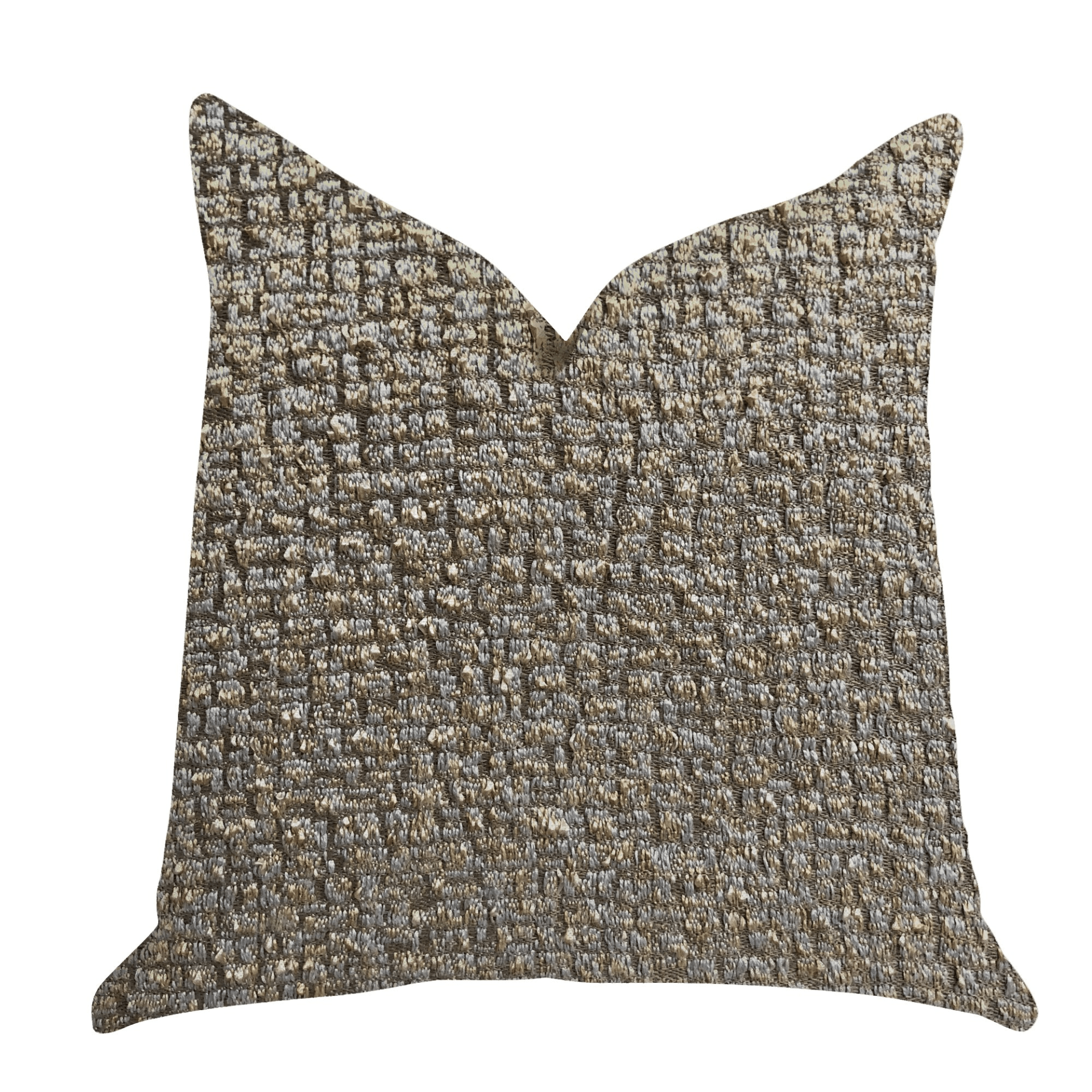 Moondust Radiance Luxury Throw Pillow in Gold Leaf - Mervyns