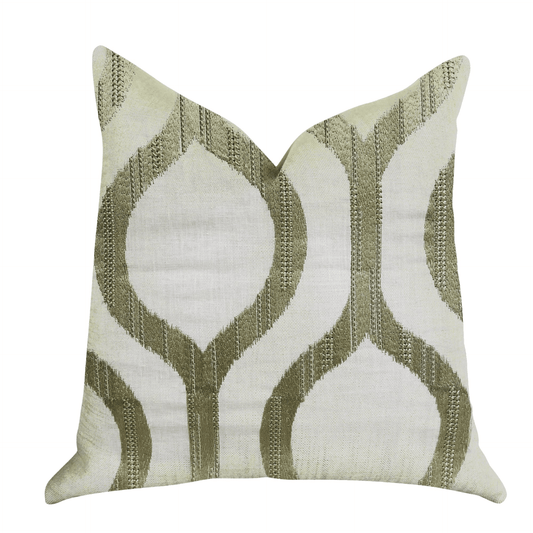 Morrocan Villa Light Grass Luxury Throw Pillow - Mervyns