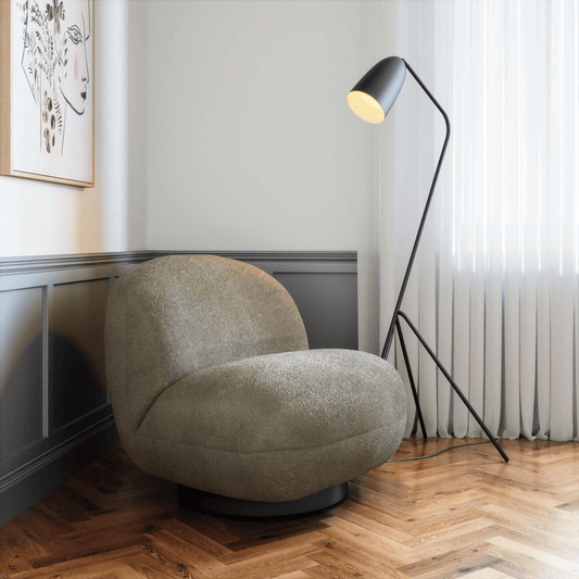 Myanmar Accent Chair Olive Green - Mervyns