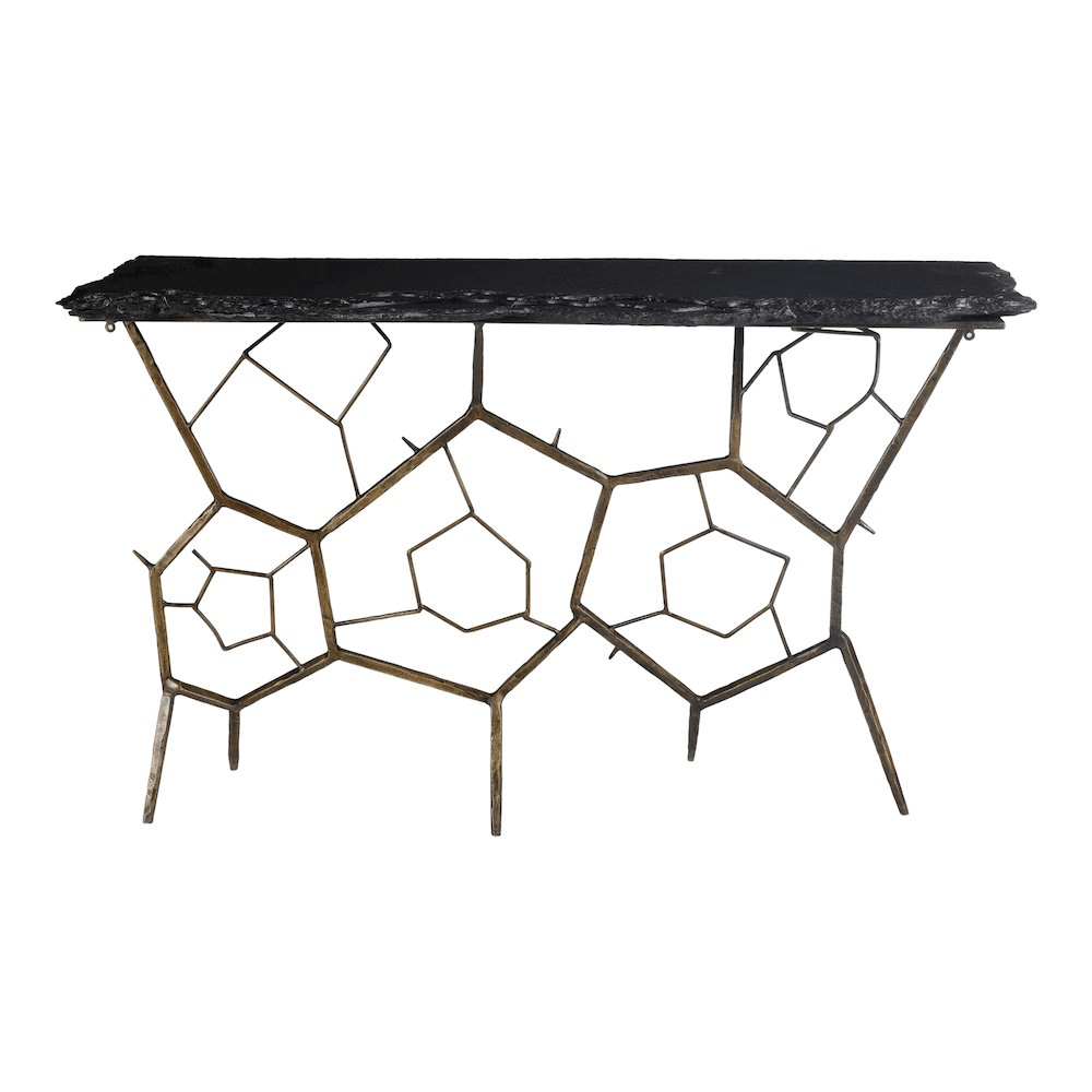 Nate Slate Console Table - Mervyns
