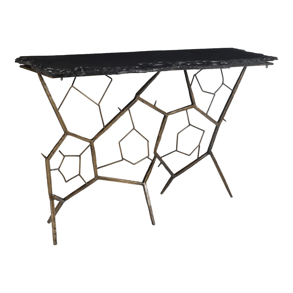 Nate Slate Console Table - Mervyns