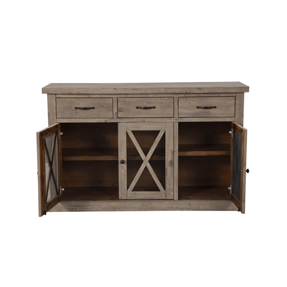 Newberry Sideboard, Weathered Natural - Mervyns