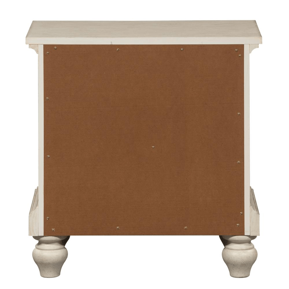 Night Stand, Antique White finish - Mervyns