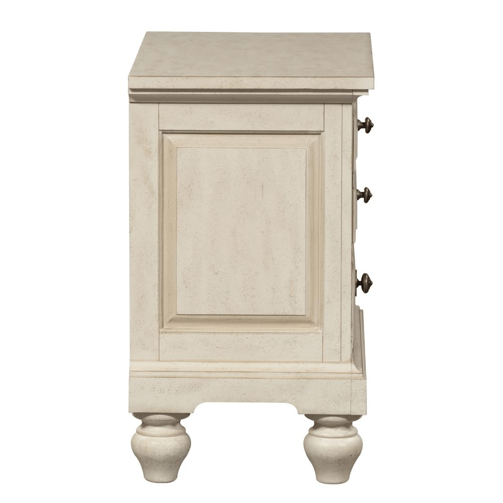 Night Stand, Antique White finish - Mervyns