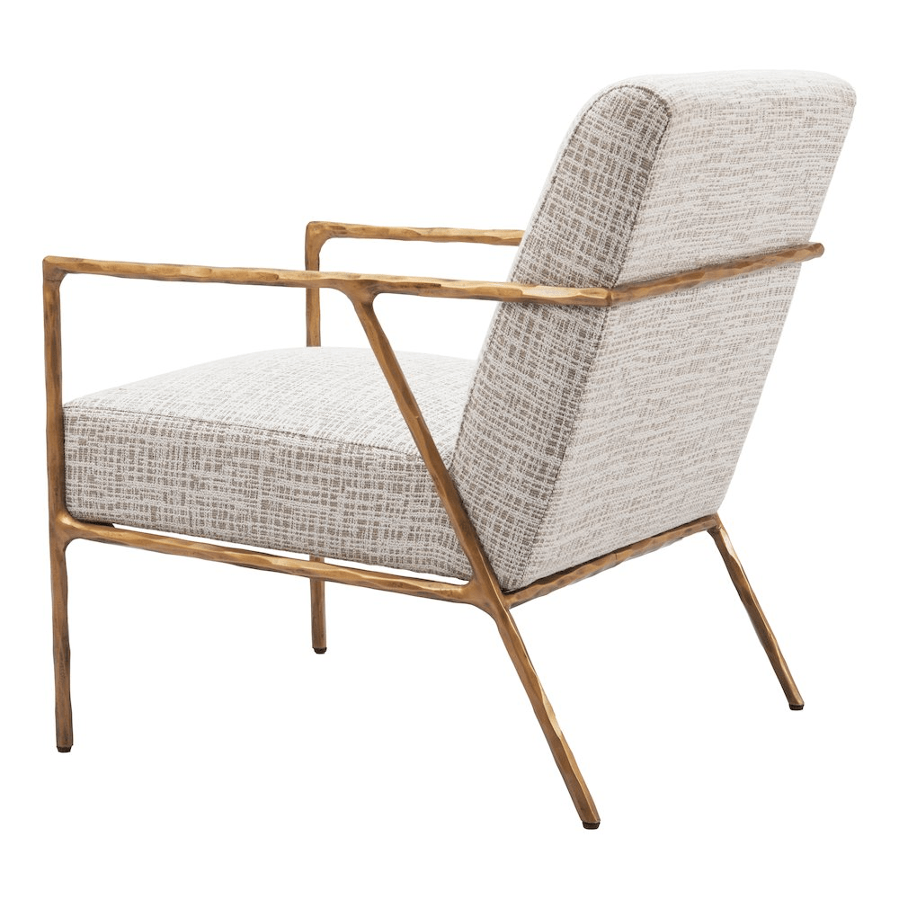 Norrebro Accent Chair Beige Frost - Mervyns
