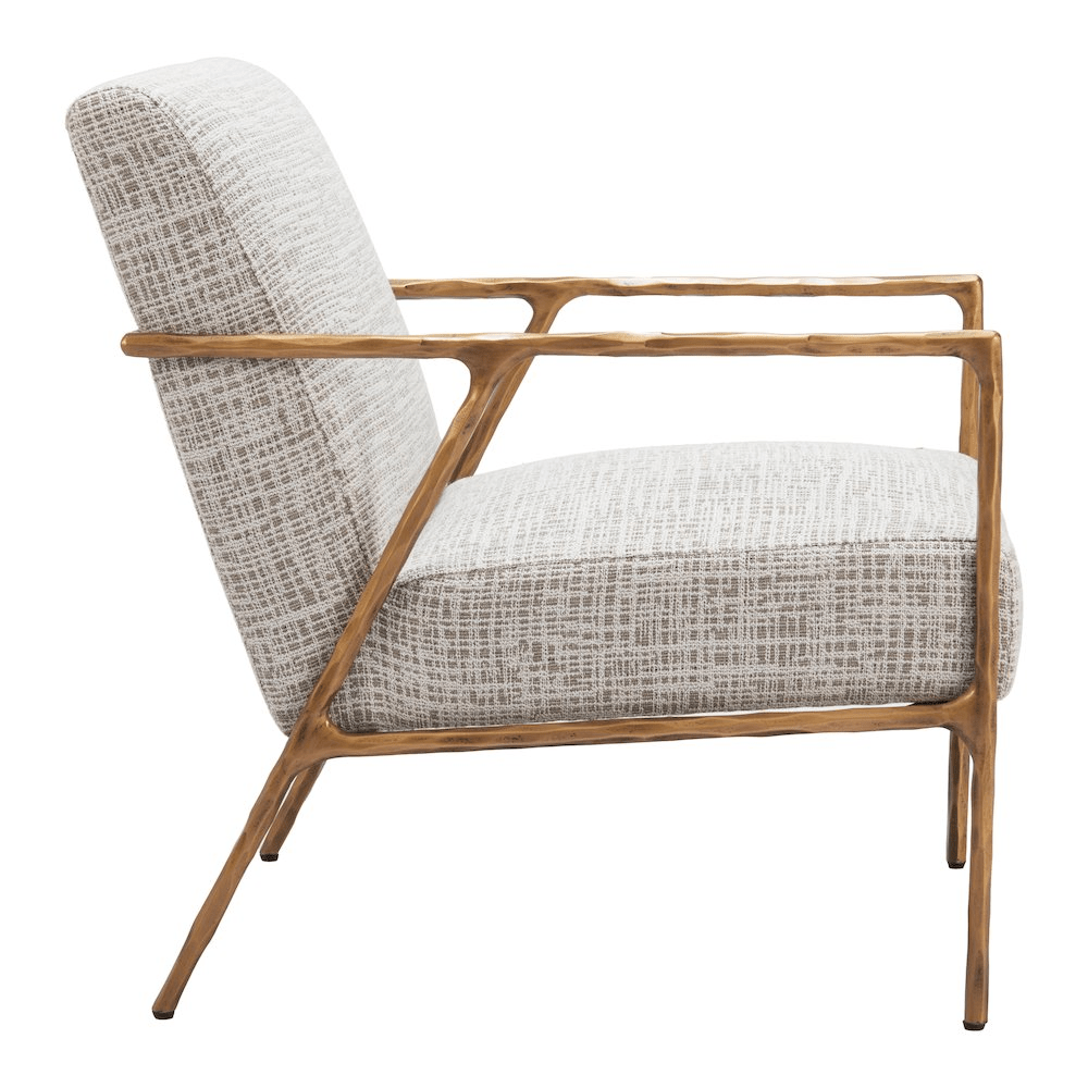 Norrebro Accent Chair Beige Frost - Mervyns