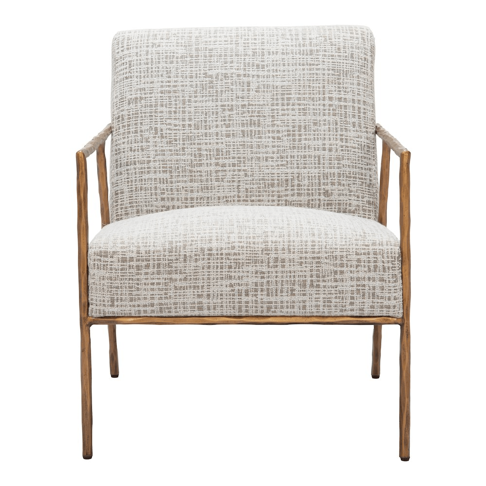 Norrebro Accent Chair Beige Frost - Mervyns
