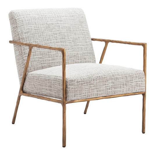 Norrebro Accent Chair Beige Frost - Mervyns