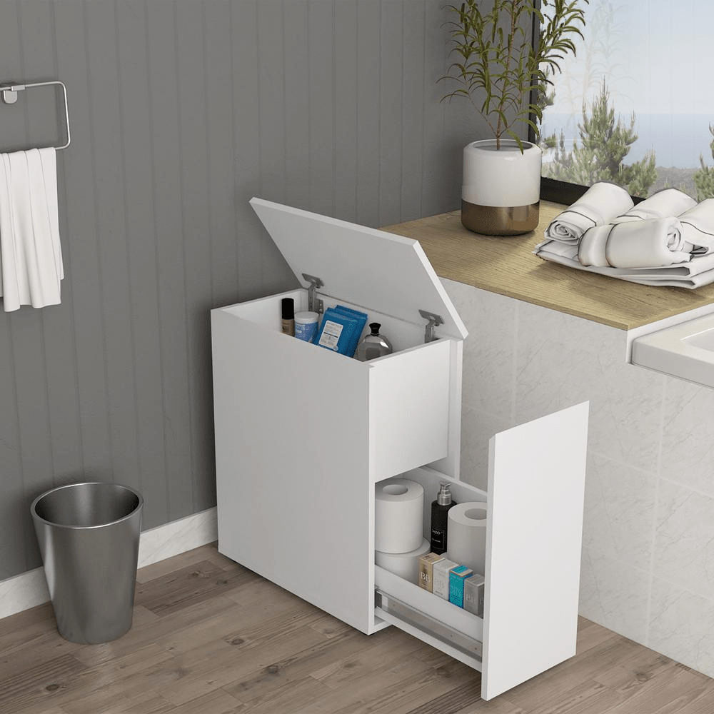 Nova Bathroom Storage Cabinet - White - Mervyns