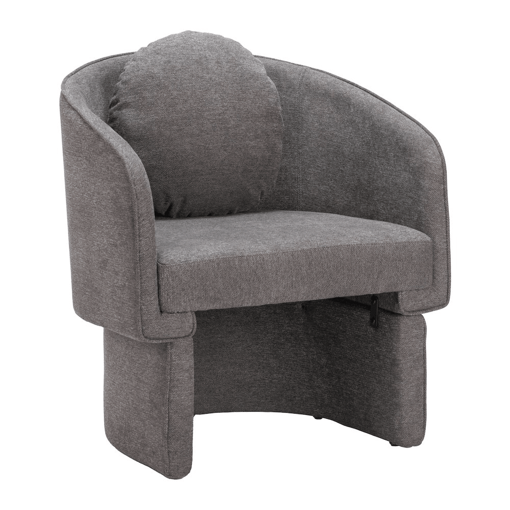 Olya Accent Chair Truffle Gray - Mervyns
