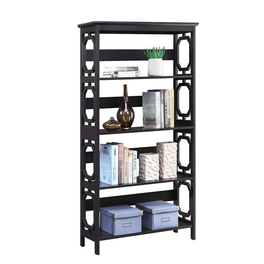 Omega 5 Tier Bookcase - Mervyns