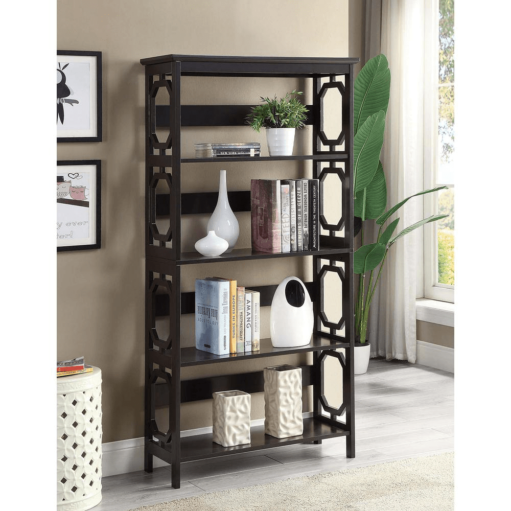 Omega 5 Tier Bookcase - Mervyns