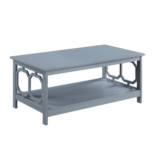 Omega Coffee Table with Shelf Gray - Mervyns