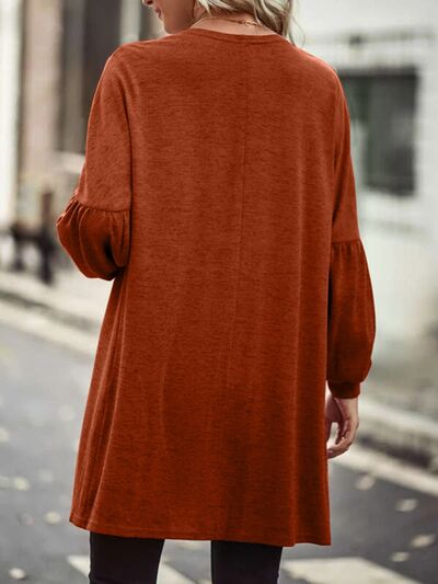 Open Front Long Sleeve Cardigan - Mervyns