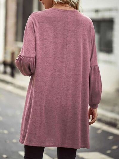 Open Front Long Sleeve Cardigan - Mervyns