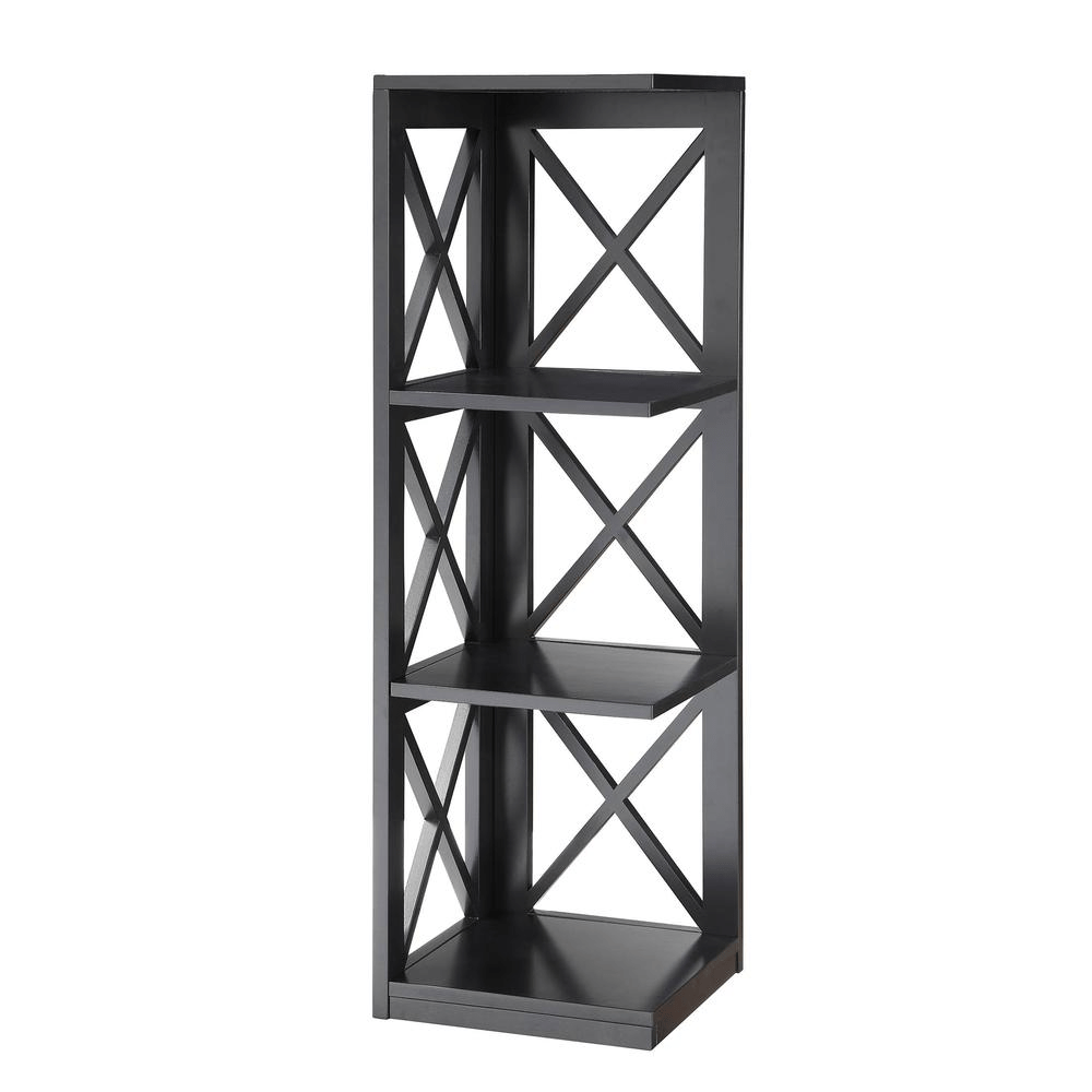 Oxford 3 Tier Corner Bookcase - Mervyns