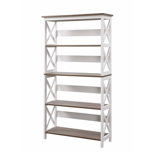 Oxford 5 Tier Bookcase - Mervyns