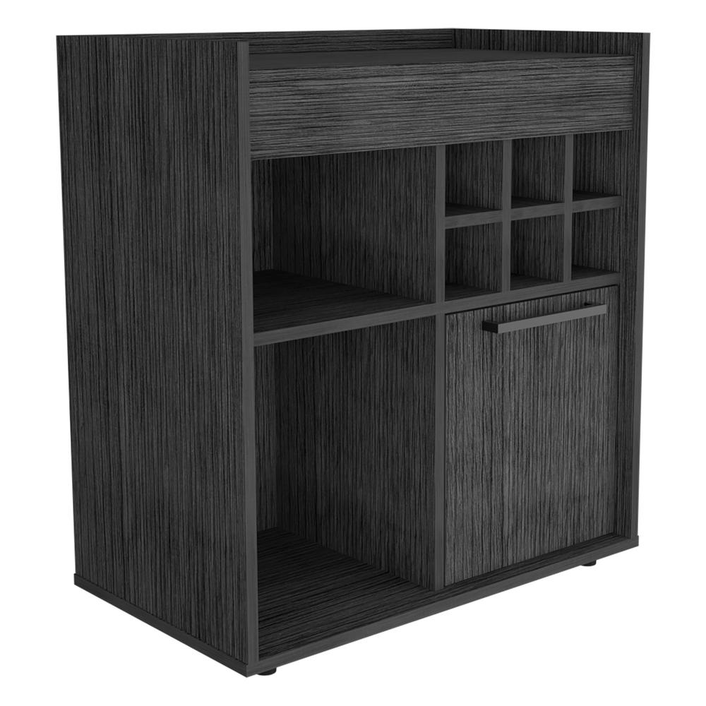 Pasadena Bar Cabinet - Grey Oak - Mervyns