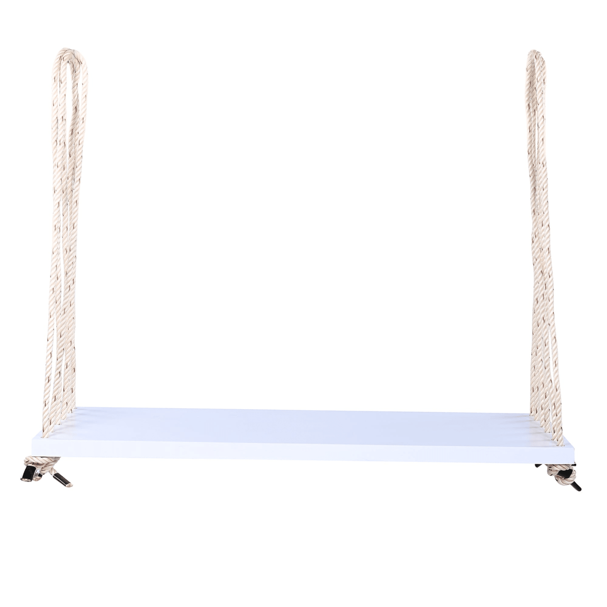 Patio Wooden Swing Chair Hanging Porch Swing Bench with Cushion & Pillows - Mervyns