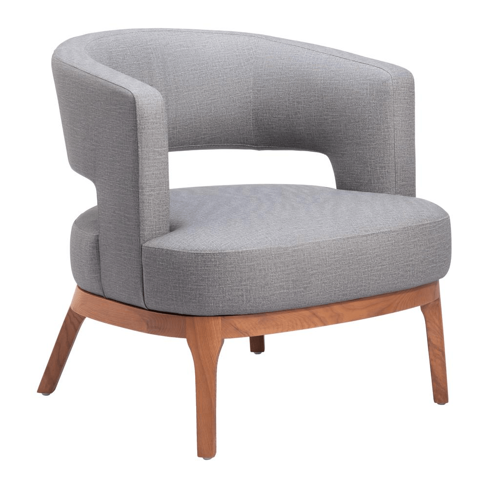 Penryn Accent Chair Slate Gray - Mervyns
